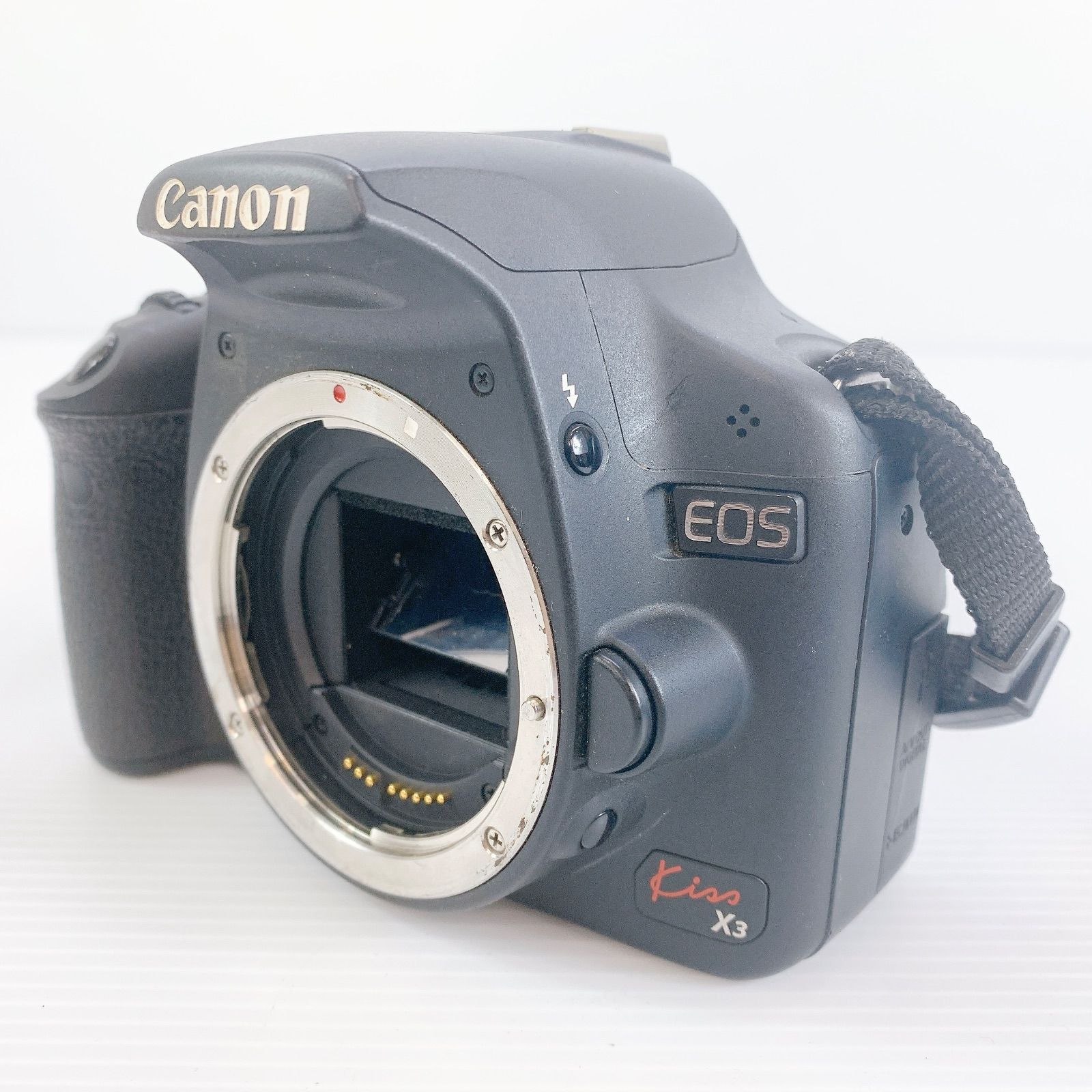 H-164 Canon EOS Kiss X3 デジタル一眼レフカメラ 本体のみ ブラック