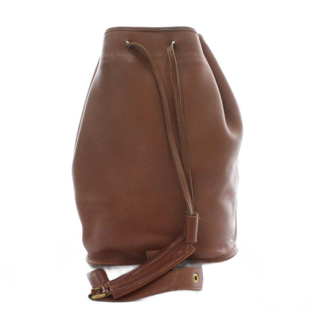 コーチ COACH オールドコーチ 9929 Bucket Shoulder Bag バケツ ショルダーバッグ レザー 巾着 茶色 ブラウン |XZ GY 13