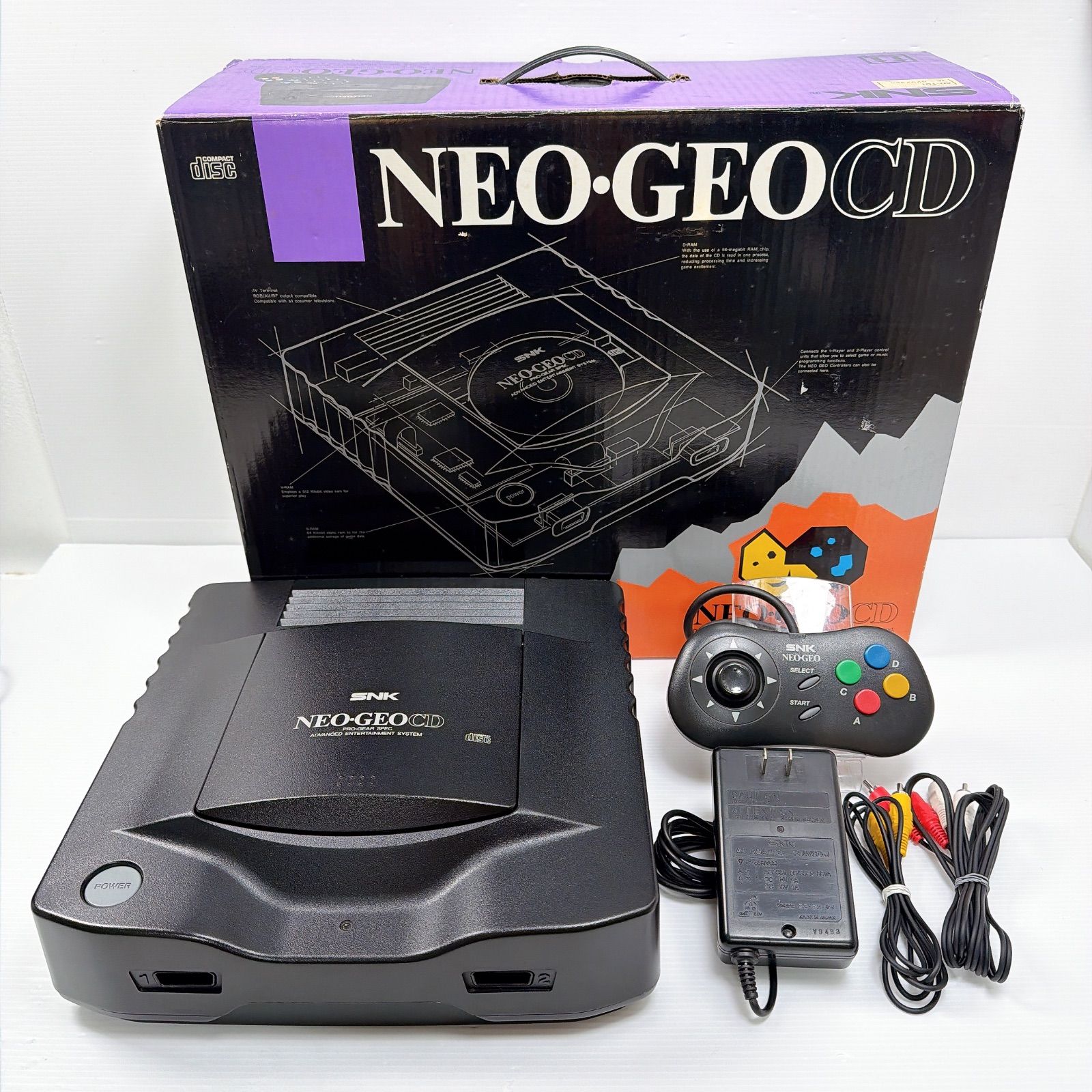 ネオジオ NEO GEO CD T 01 SNK 遊べるセット neogeocd