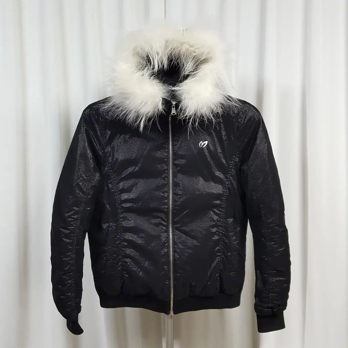 マスターバニーエディション レディース グースダウンジャケット ブラック 100