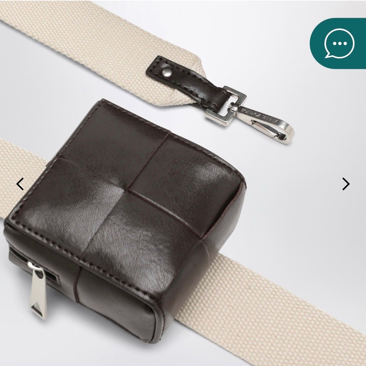 BottegaVeneta ボッテガヴェネタ カセットショルダーバッグ ダークブラウン