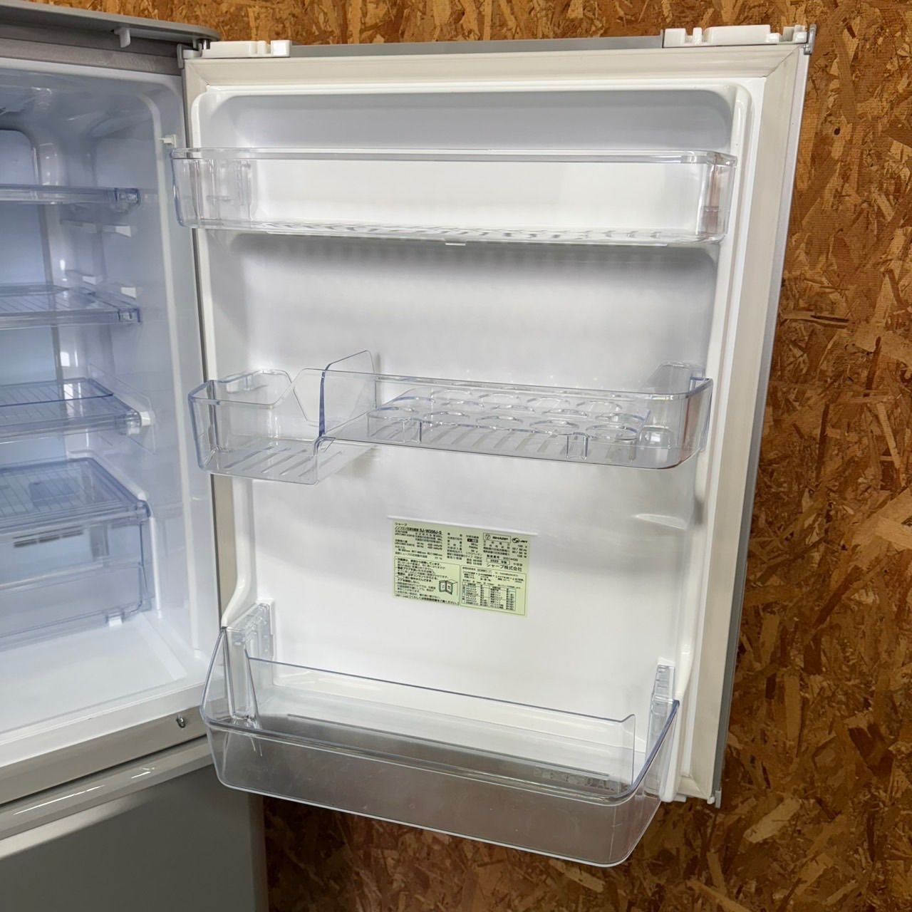 580 シャープ 大型冷蔵庫 350L 300L強 小型 家庭用 どっちもドア 580