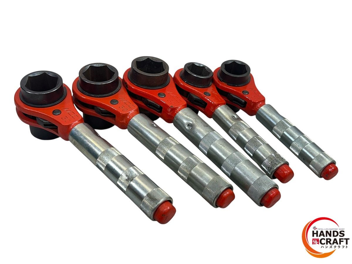 MCC ホンカンレンチ RWH-0924 RWH-0930 5本セット 30ｍｍ3本 24ｍｍ2本