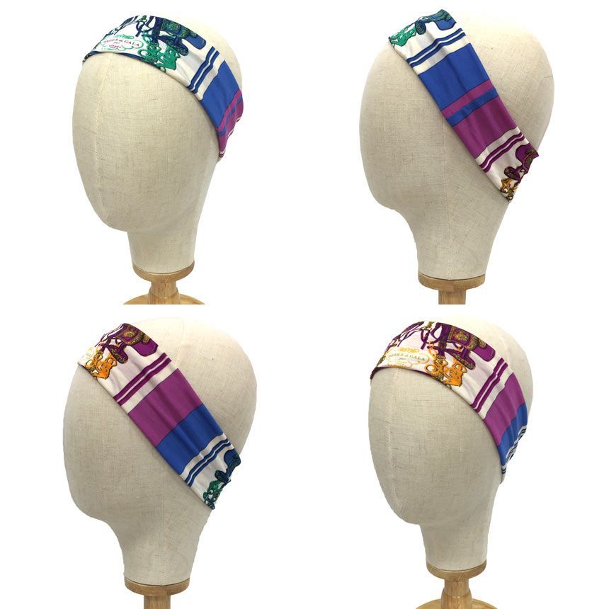 エルメス ヘアバンド シルクジャージー aq 6967