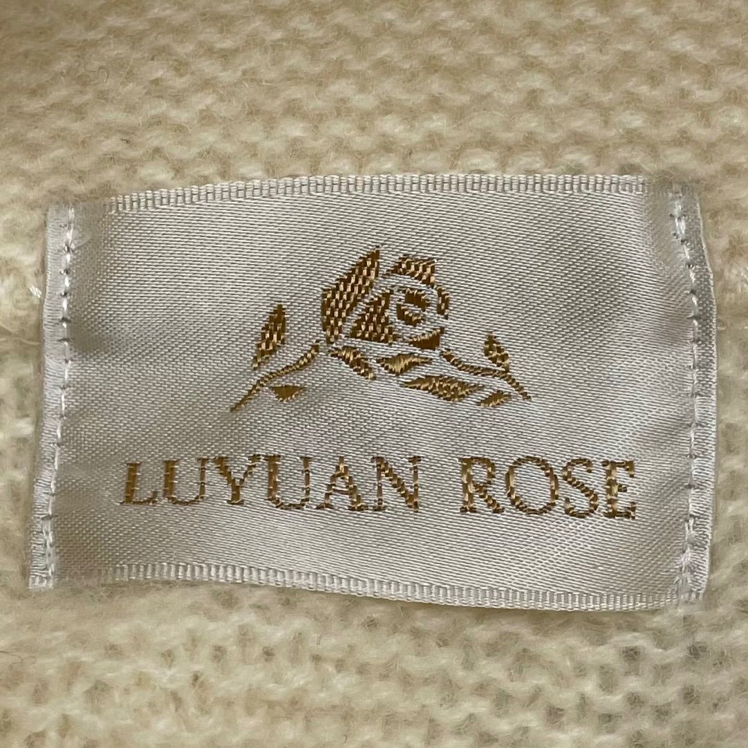 LUYUAN ROSE ルーエンローズ カシミヤニットトップス ニット セーター