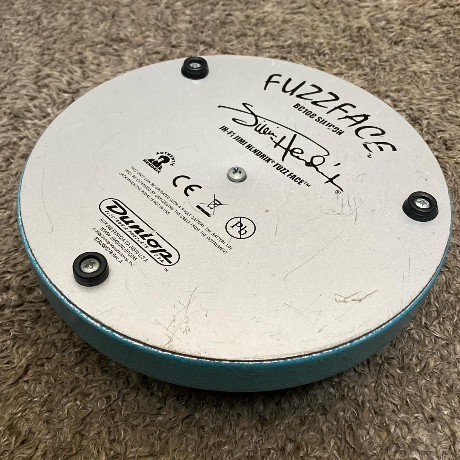 【尾張小牧店】【楽器】 中古 Jim Dunlop | ジムダンロップ エフェクター JHF1Jimi Hendrix Fuzz Face 【472】 尾張小牧店】【楽器】 中古 Jim Dunlop | ジムダンロップ エフェクター