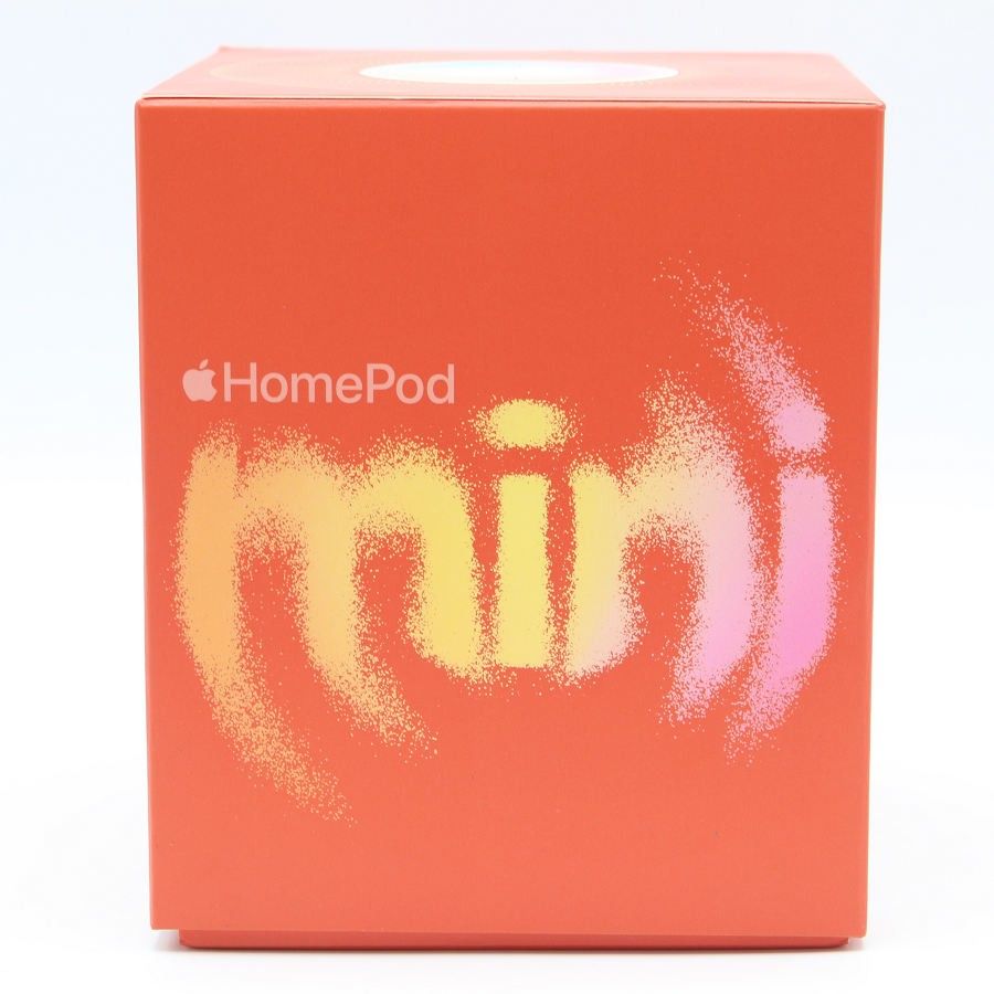 美品】Apple HomePod mini MJ2D3J/A オレンジ スマートスピーカー