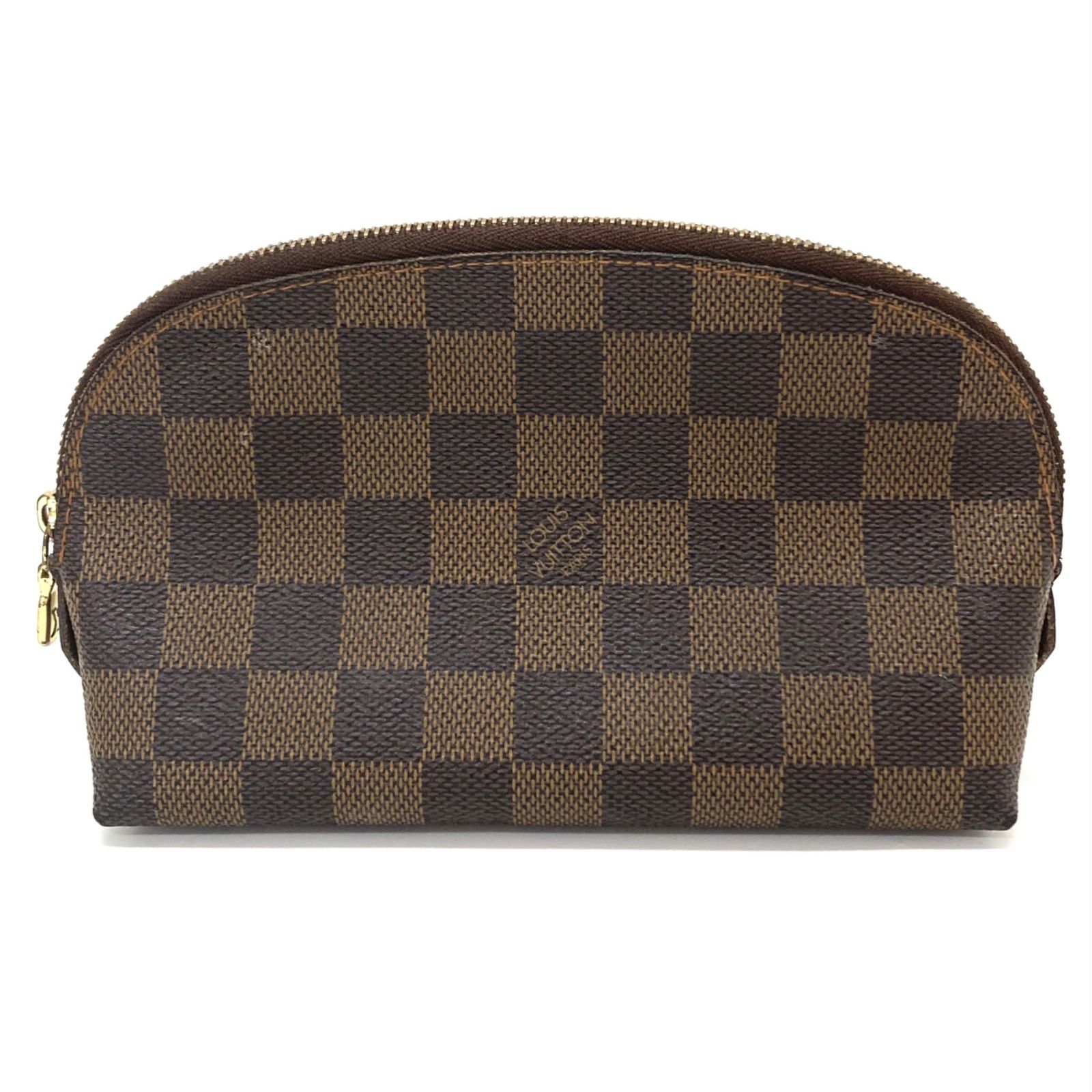 LOUIS VUITTON ルイヴィトン ダミエ ラウンド型ポーチ ◇LOUIS VUITTON◇ルイヴィトン ダミエ ポーチ ラウンド - メルカリ