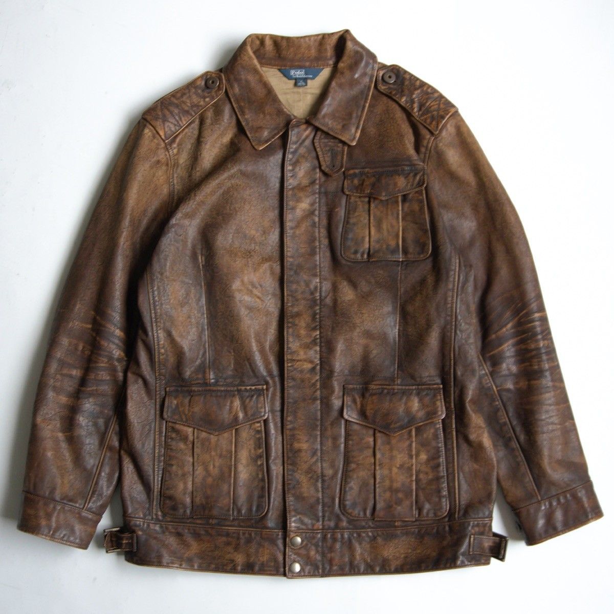 90\u0027s Polo Ralph Lauren Leather Jacket L ⁄ ポロ ラルフローレン 