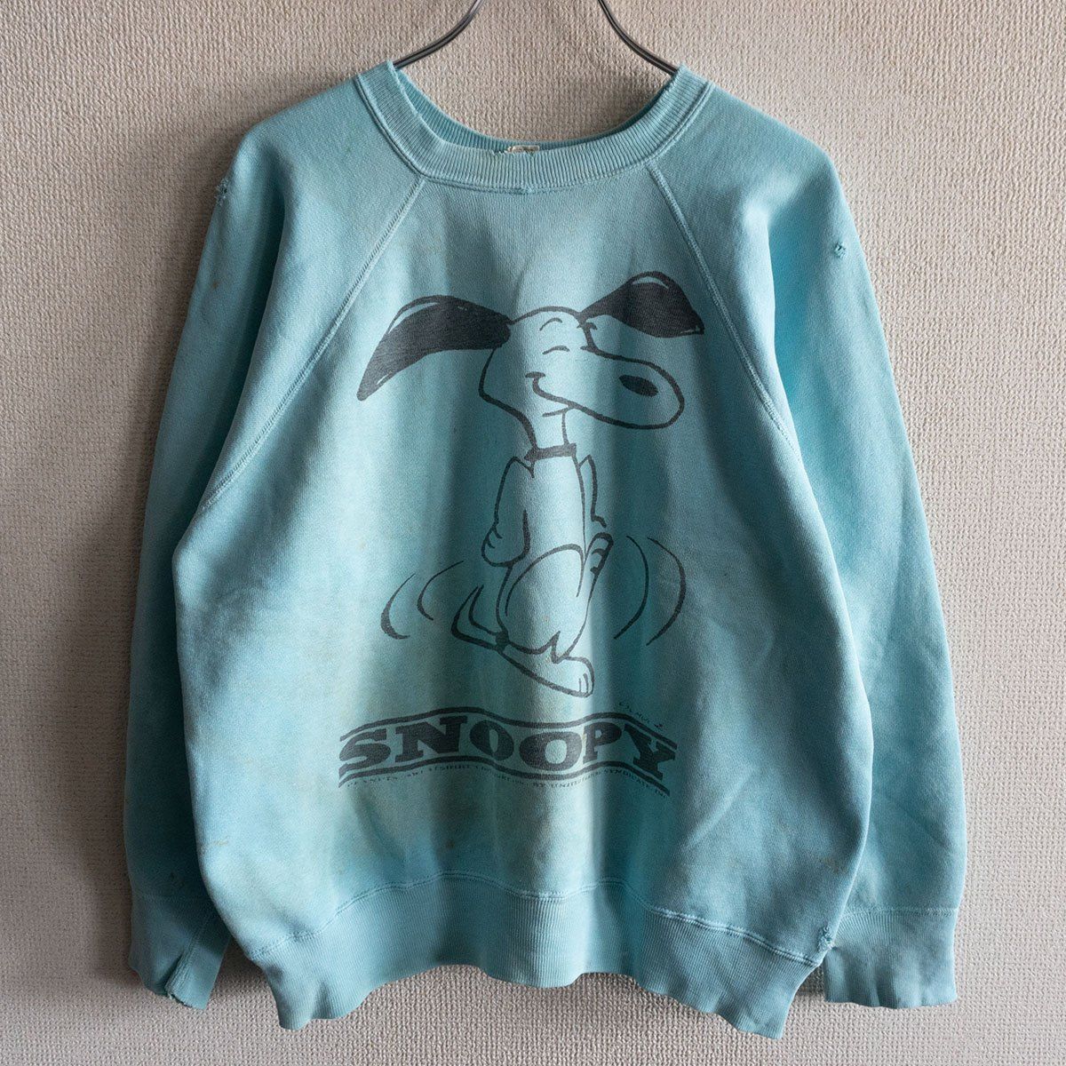 希少/雰囲気抜群】MAYO SPRUCE【60s スヌーピー スウェット】ブルー