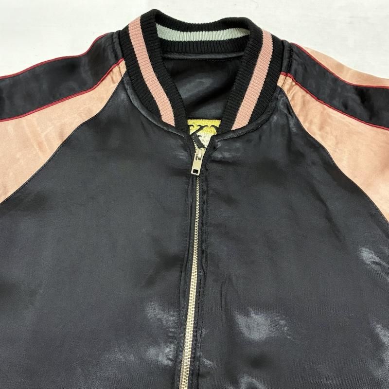 ラッキーサーティーン リバーシブル スカジャン レーヨン ダイス