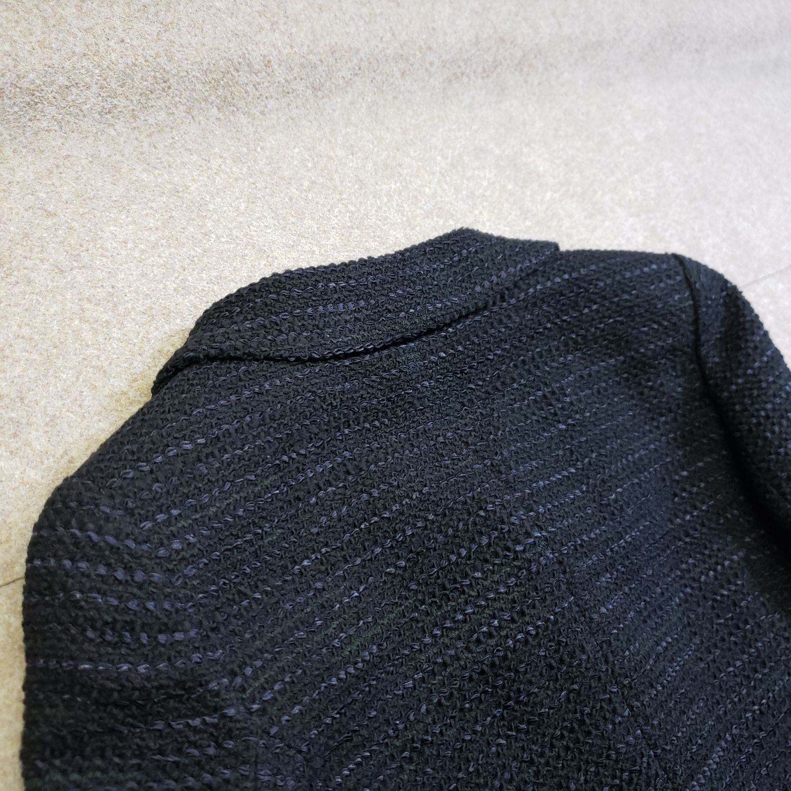 YUKI TORII ジャケット ツイード調デザイン ブラック系 表記サイズ：40