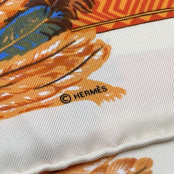 ○ エルメス HERMES カレ45 スカーフ バンダナ ブラジル BRAZIL