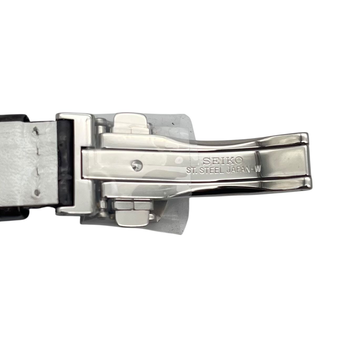 グランドセイコー Grand Seiko デプロイアント バックル 展開式バックル ベルト ワニ革 ダークグレー レディース S 5 X 608