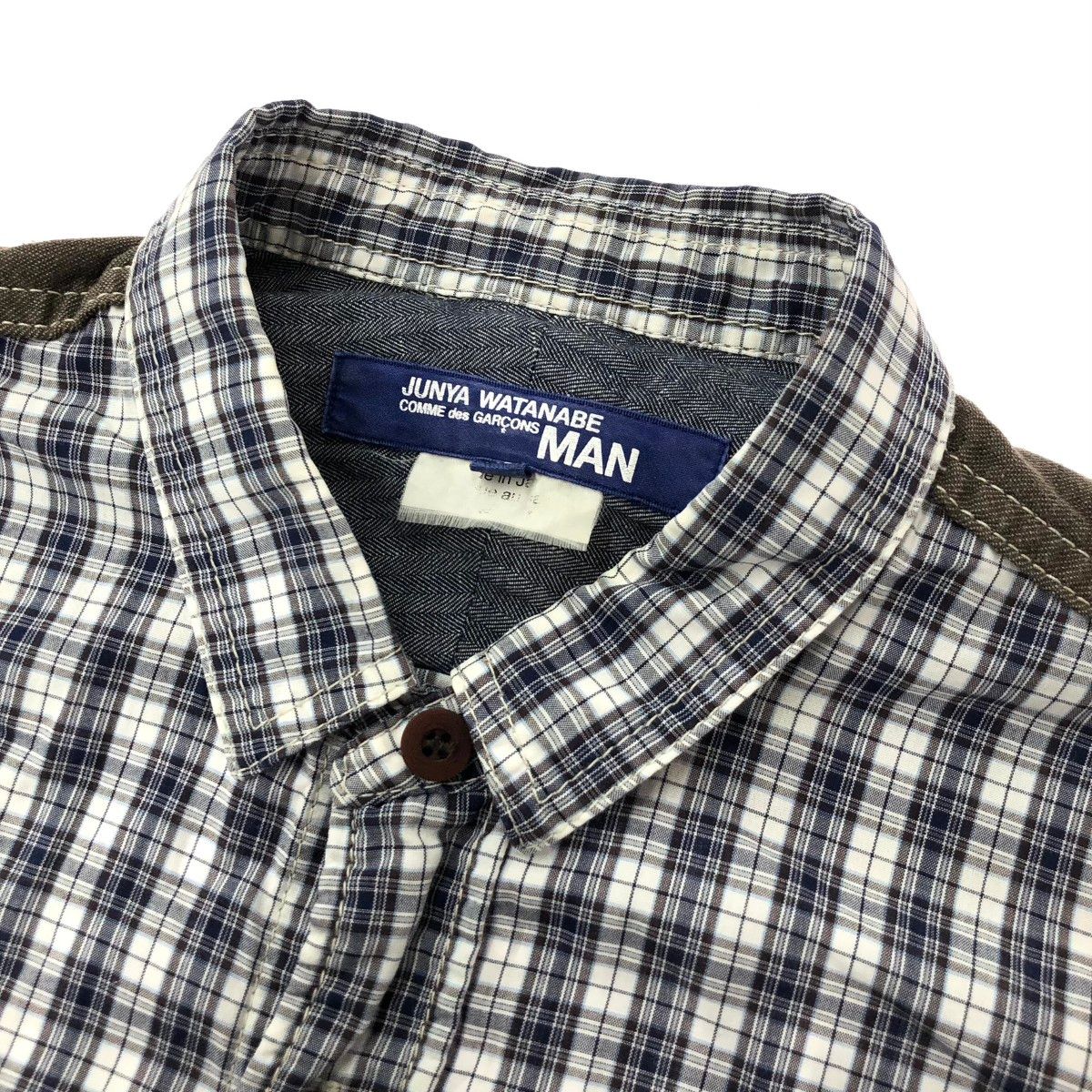 美品！✨　ジュンヤワタナベマン　コムデギャルソン　長袖シャツ　チェックシャツ JUNYAWATANABE COMME des GARCONS MAN ジュンヤワタナベ