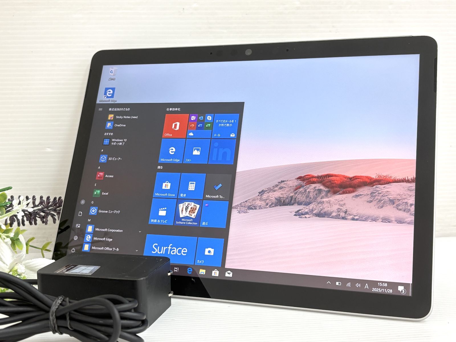 良品 バッテリー良好】Microsoft SURFACE GO2 model:1927『Core M3