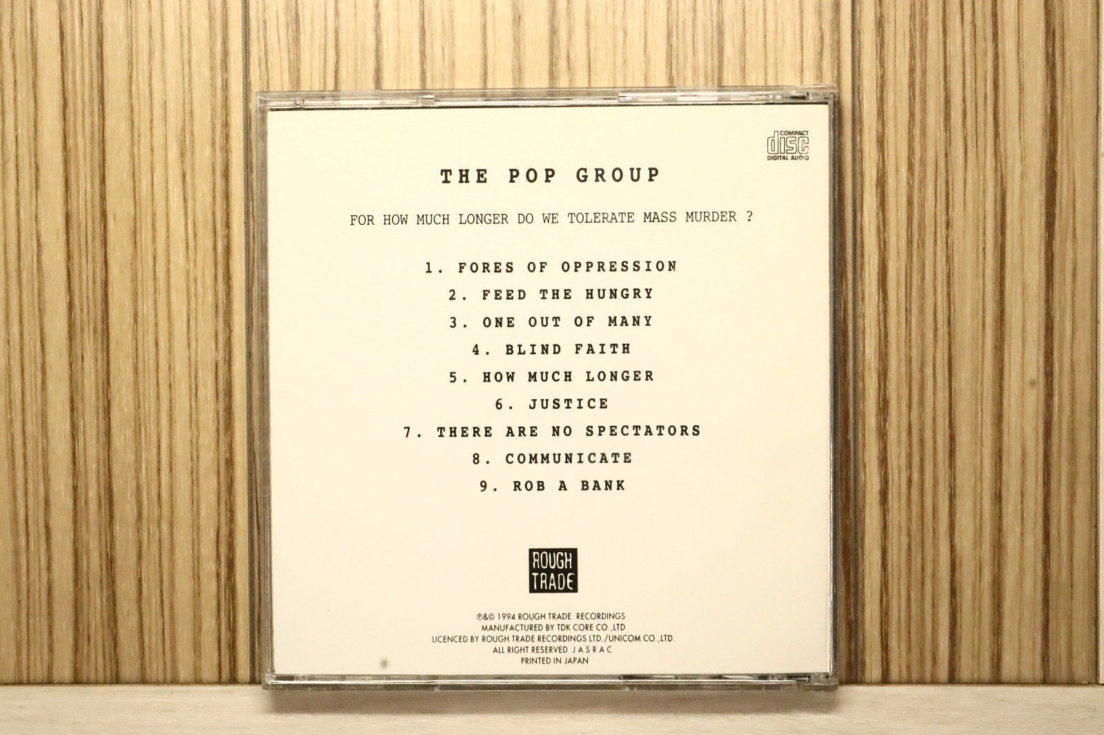 国内盤CD☆ザ・ポップ・グループ/The Pop Group□ ハウ・マッチ