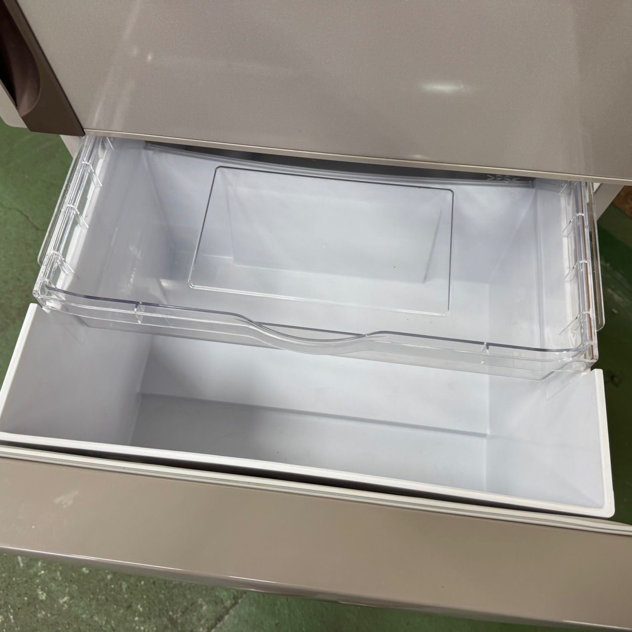 332 送料設置無料 日立 自動製氷機能付き大型冷蔵庫 375L 洗濯機