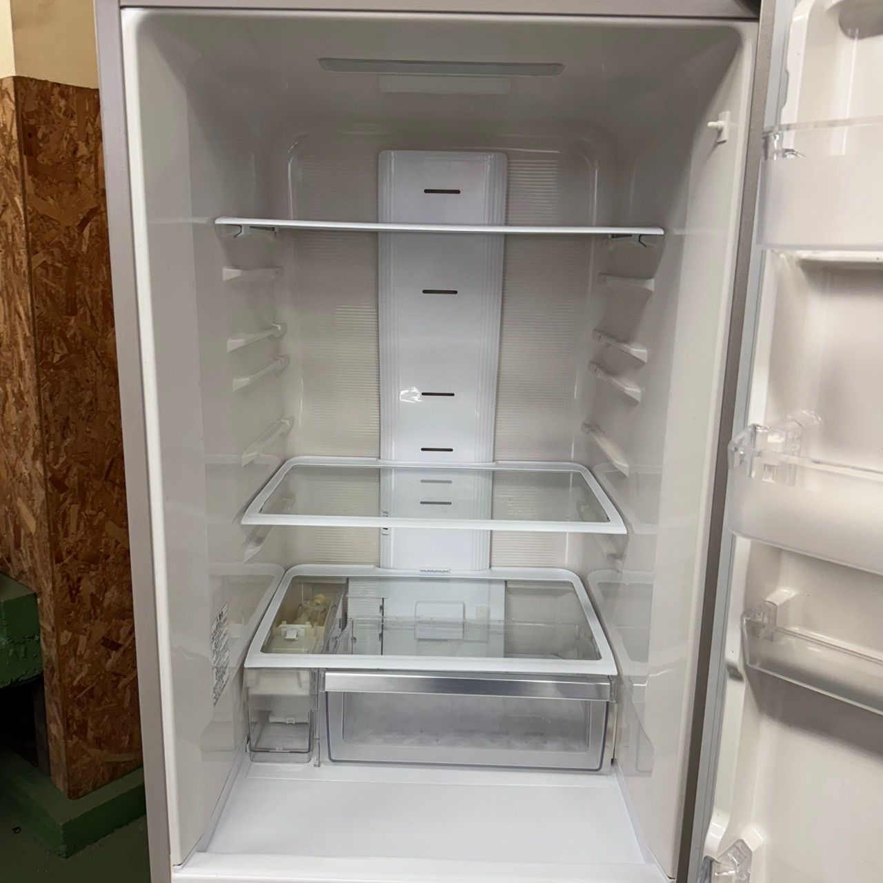 332 送料設置無料 日立 自動製氷機能付き大型冷蔵庫 375L 洗濯機