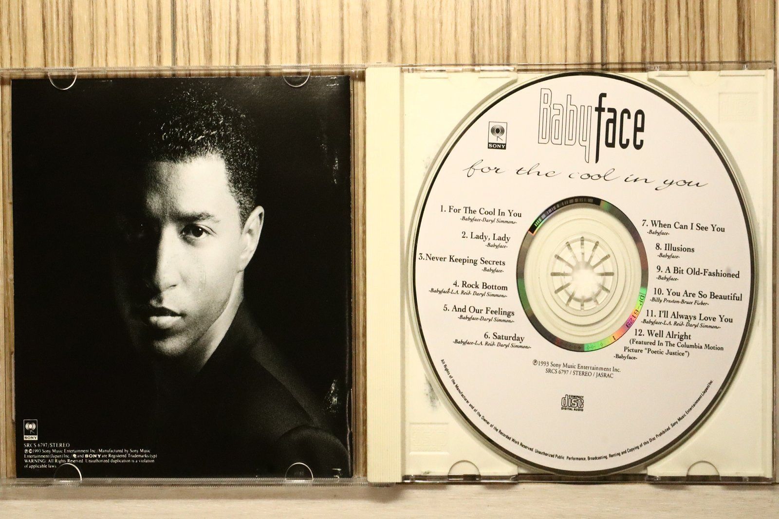 国内盤CD☆ベイビーフェイス/Babyface□ FOR THE COOL IN YOU