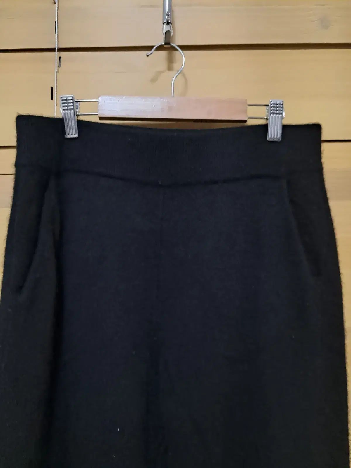 Le cashmere レディース カシミアニットパンツ Lサイズ