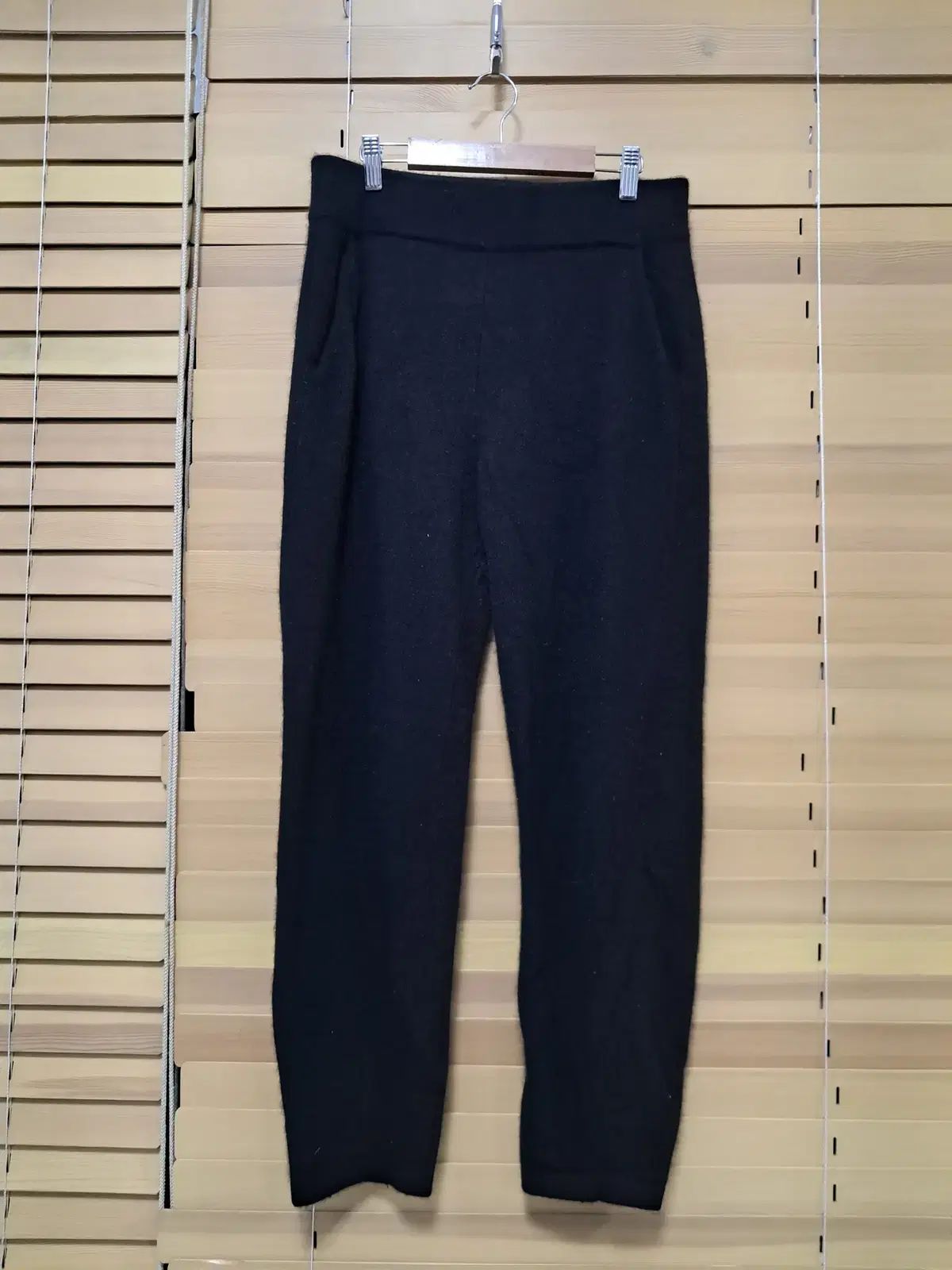 Le cashmere レディース カシミアニットパンツ Lサイズ