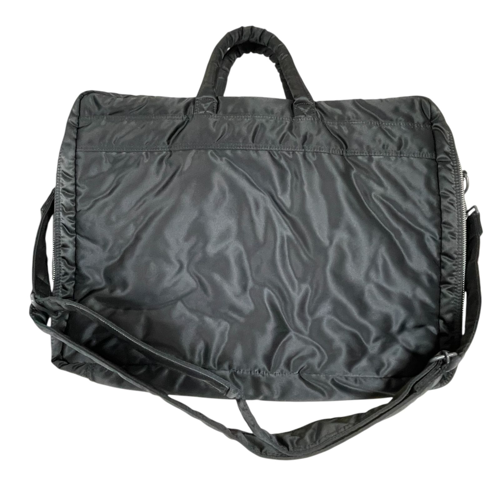 ◆ 品◆PORTER ポーター タンカー 2 WAY ブラック ショルダーバッグ ビジネスバッグ メンズ トートバッグ ナイロン 金具剥がれ有
