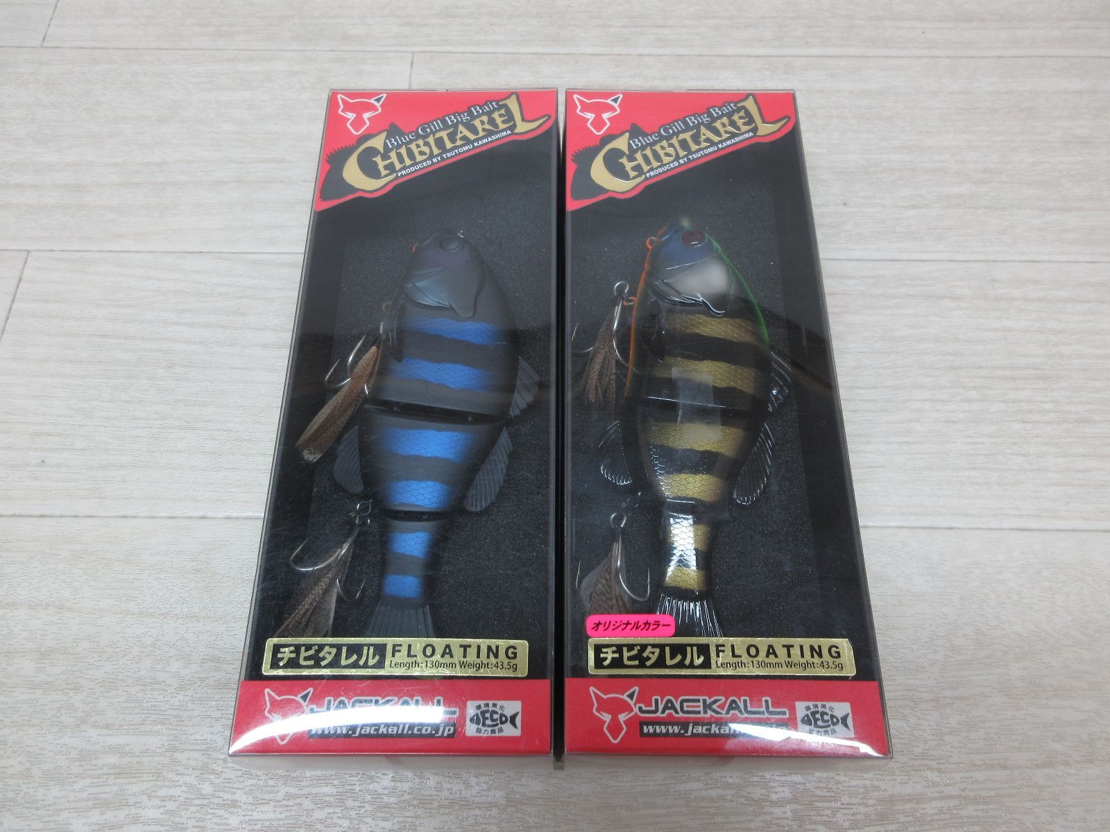 JACKALL CHIBITAREL チビタレル ブラックインパクトギル &ブラック