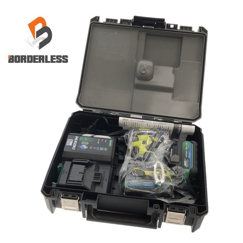 ♥品 HiKOKI ハイコーキ 36 V コードレスインパクトドライバー WH DD 2 XHYSZ 黄色|スパイダーイエロー フルセット 充電式119451