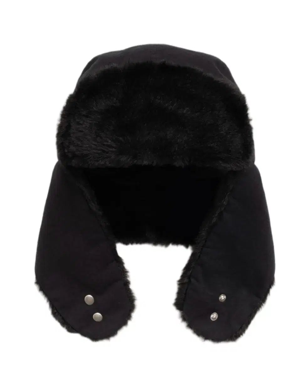 STU SaTurday of Us リップストップ トラッパー キャップ ブラック