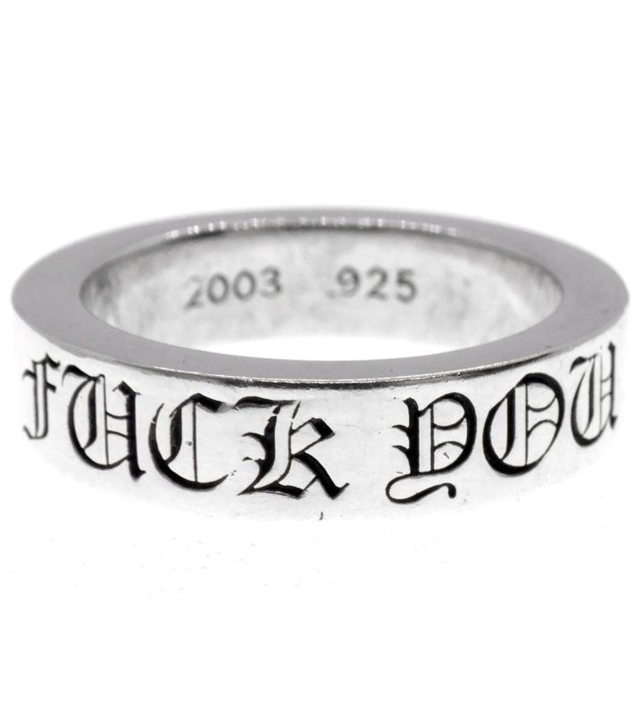 クロムハーツ CHROME HEARTS 【 6mm SPACER FUCK YOU 】 6mm