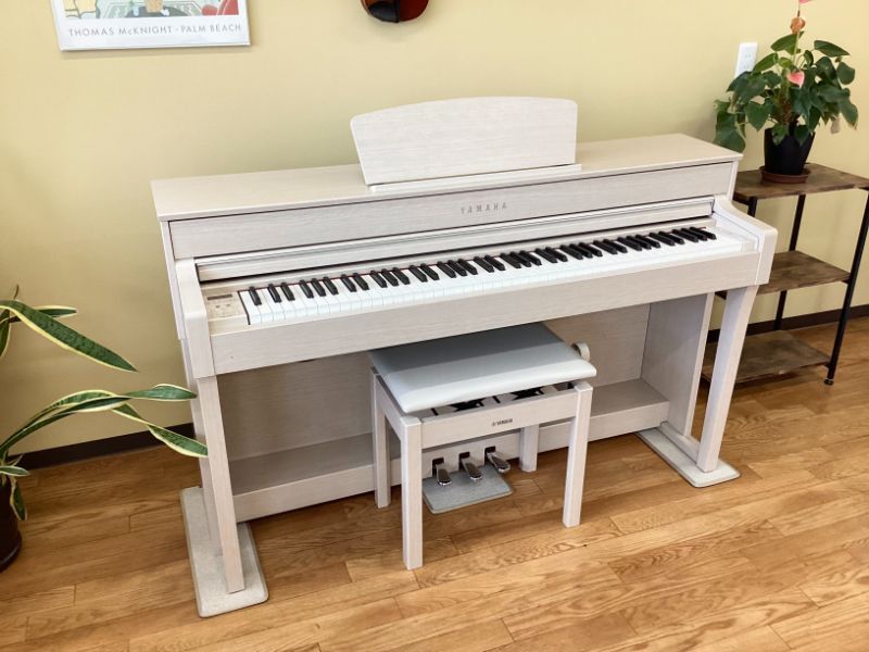 メンテナンス＆クリーニング済み ヤマハ CLP 635 WA ホワイトアッシュ調 2019年製 電子ピアノ 88鍵盤 YAMAHA Clavinova クラビノーバ 千葉 東京 神奈川 埼玉 愛知 電 配送設置込