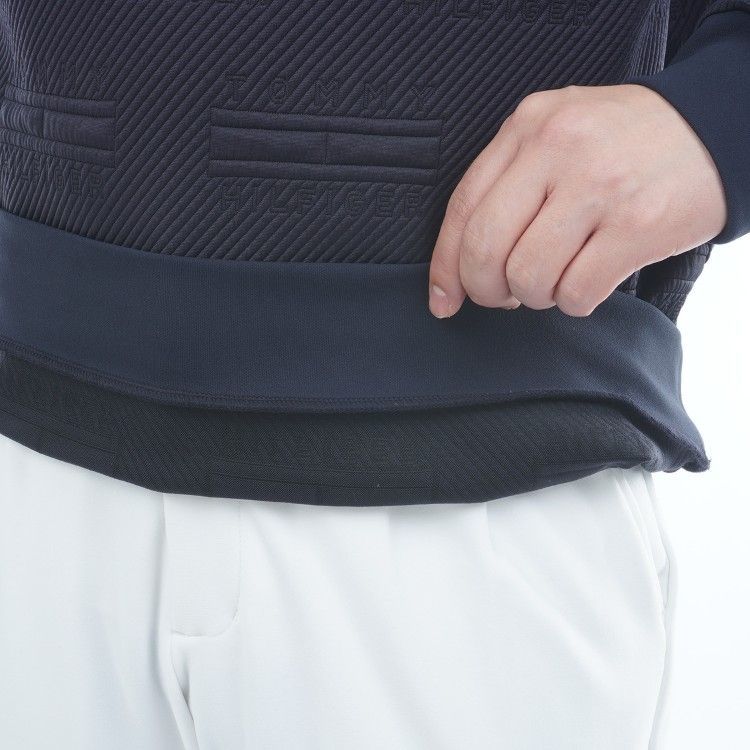 トミーヒルフィガー ゴルフ スウェット メンズ 長袖 モックネック