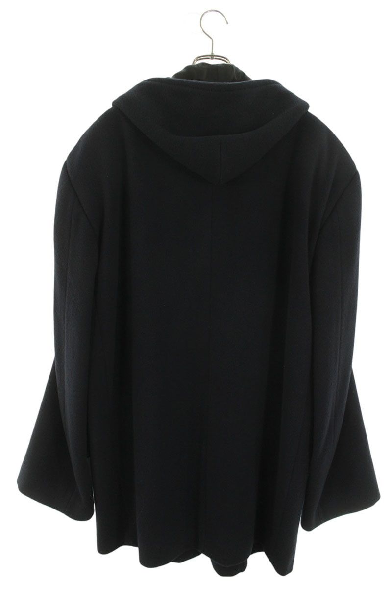 バレンシアガ 25AW 852339 TQU14 フーデッドショートジャケットコート