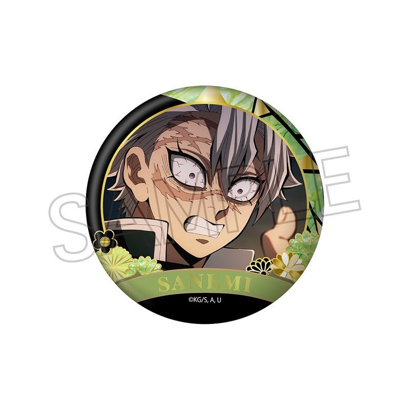 新品/公式】鬼滅の刃_螺鈿風シリーズ缶バッジ Vol.4 不死川実弥 公式
