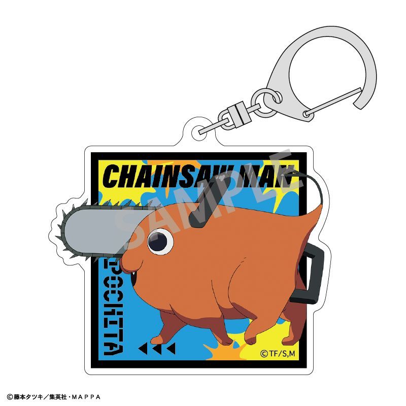 新品/公式】チェンソーマン_アクリルキーホルダー ポチタ／A 公式