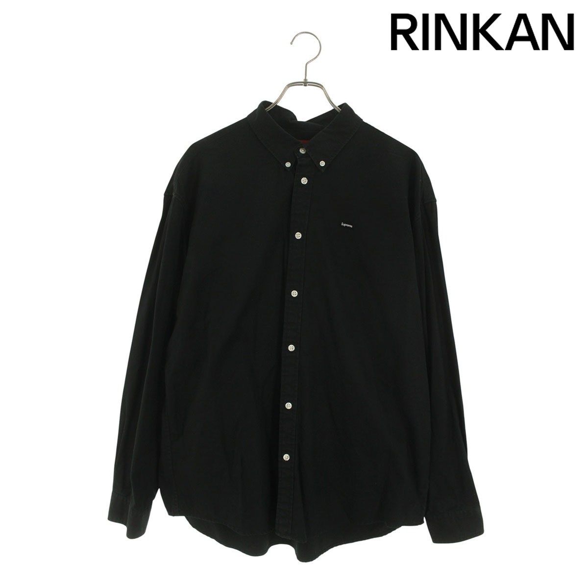 シュプリーム Small Box Shirt スモールボックスロゴ長袖シャツ メンズ