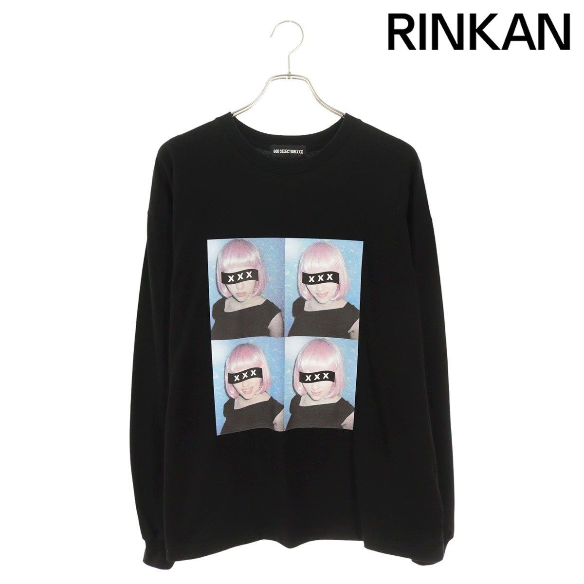 ゴッドセレクショントリプルエックス グラフィックロゴプリント長袖