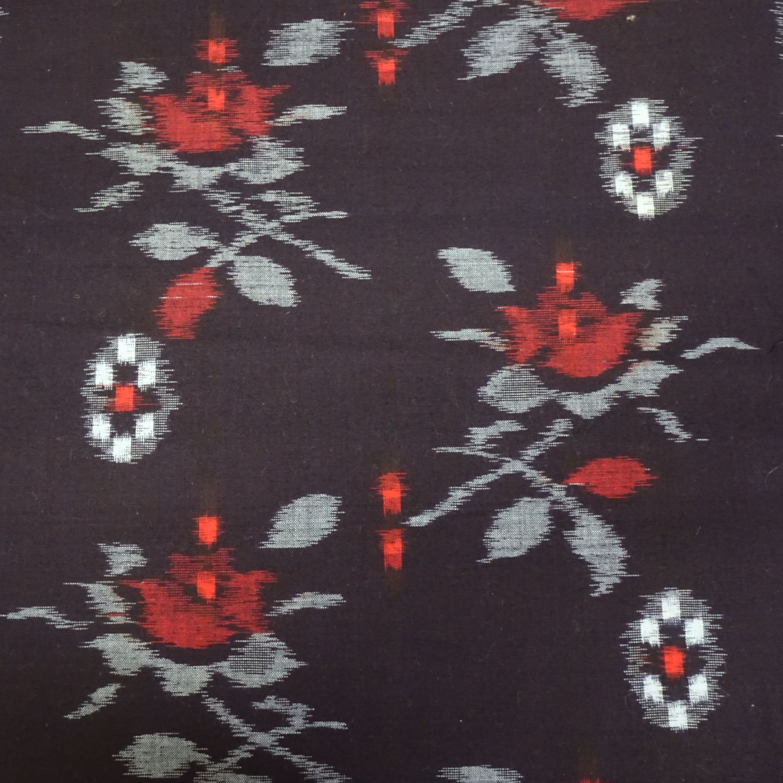 木綿 本場久留米絣 反物 花 232260