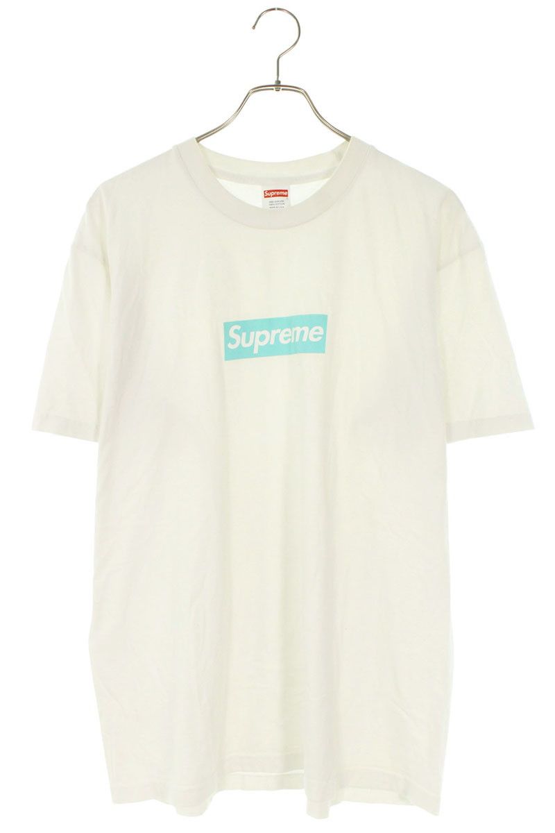 シュプリーム ×ティファニー TIFFANY&Co. 21AW Box Logo Tee ボックス