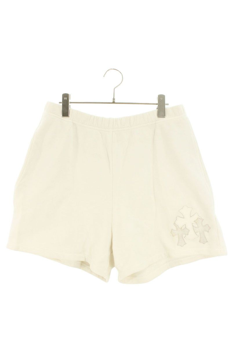 クロムハーツ YNOT クロスパッチ付きハーフパンツ メンズ M