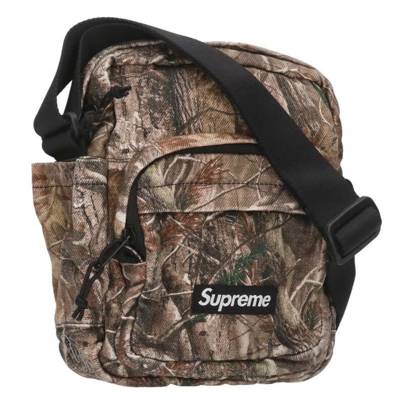 シュプリーム 25 AW Denim Shoulder Bag リアルツリーデニムショルダーバッグ メンズ