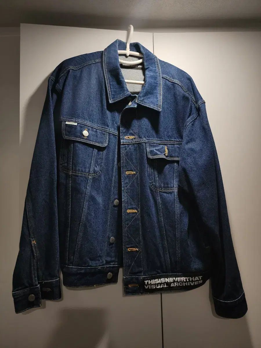 ディスイズネバーザット デニムジャケット L