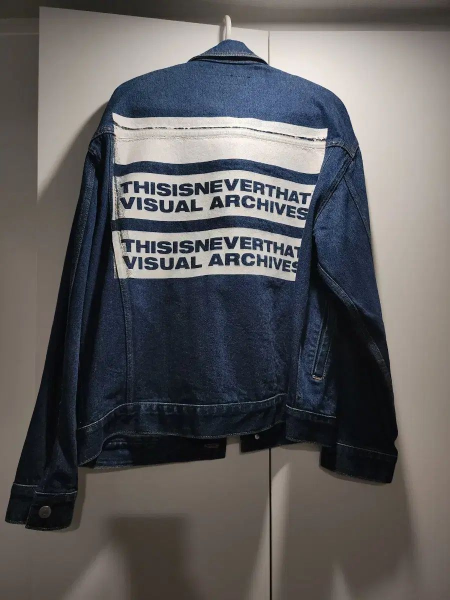 ディスイズネバーザット デニムジャケット L