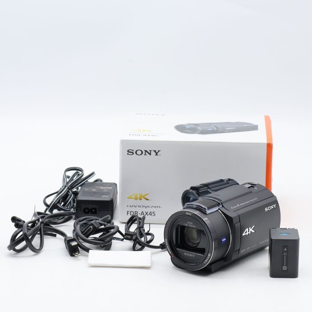 SONY ソニー 4K ビデオカメラ Handycam FDR-AX45 - メルカリ