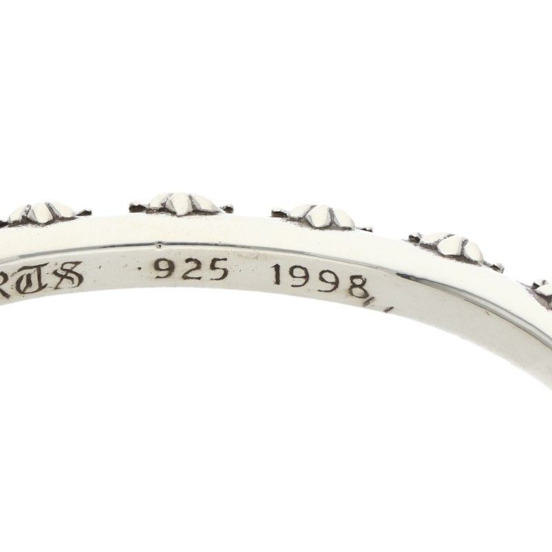 【あんしん鑑定付き】クロムハーツ クロスバンド シルバーバングル クロムハーツ BANGLE CROSS/クロスバンド シルバーバングル メンズ