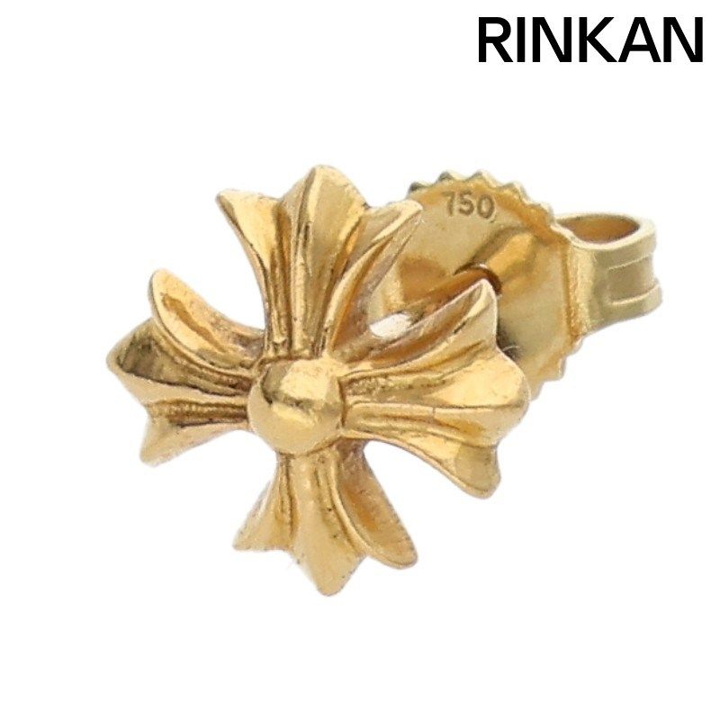 クロムハーツ 22K No2 CH PLS/22KCHプラススタッド ゴールドピアス
