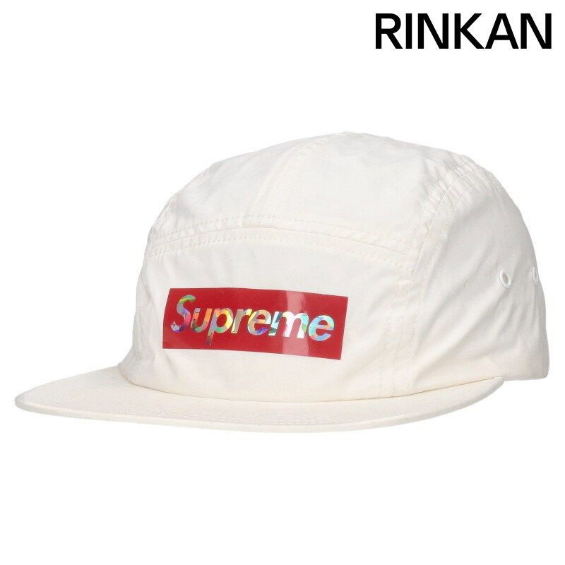 シュプリーム 19 SS Holographic Logo Camp Cap ボックスロゴキャンプキャップ帽子 メンズ