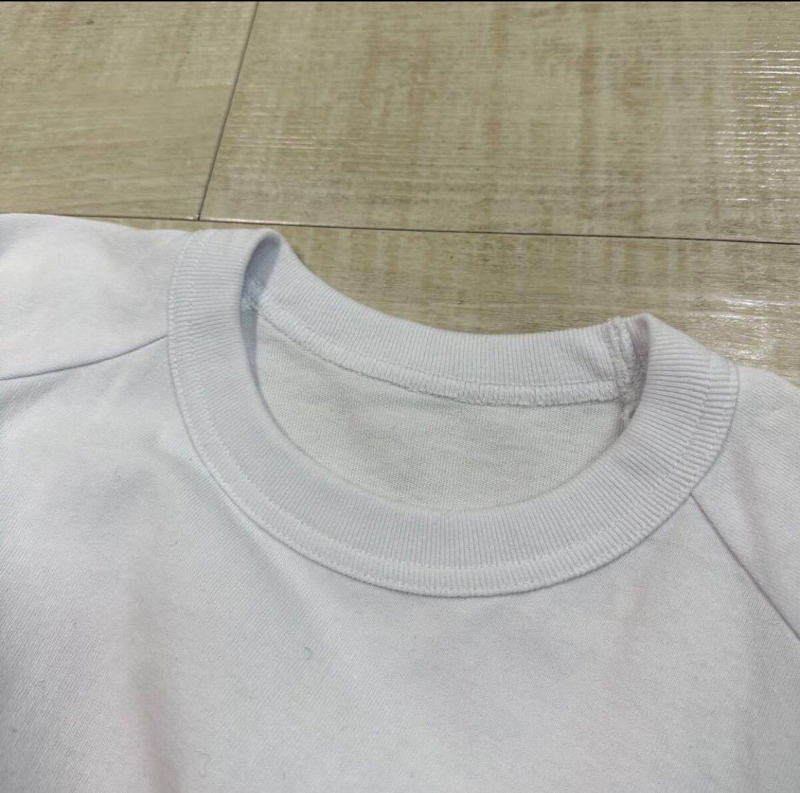 ✨近年　サカイ 異素材ドッキング 小紋柄カットソー 半袖 ロゴプリント￼ 2023 新品 sacai サカイ 異素材 ドッキング ドローコード 半袖 ワイド