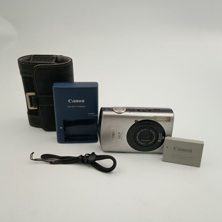 Canon IXY DIGITAL 910 IS シルバー コンパクトデジタルカメラ 〇